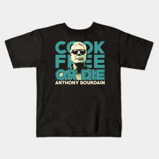 Cook Free Or Die Kids T-Shirt